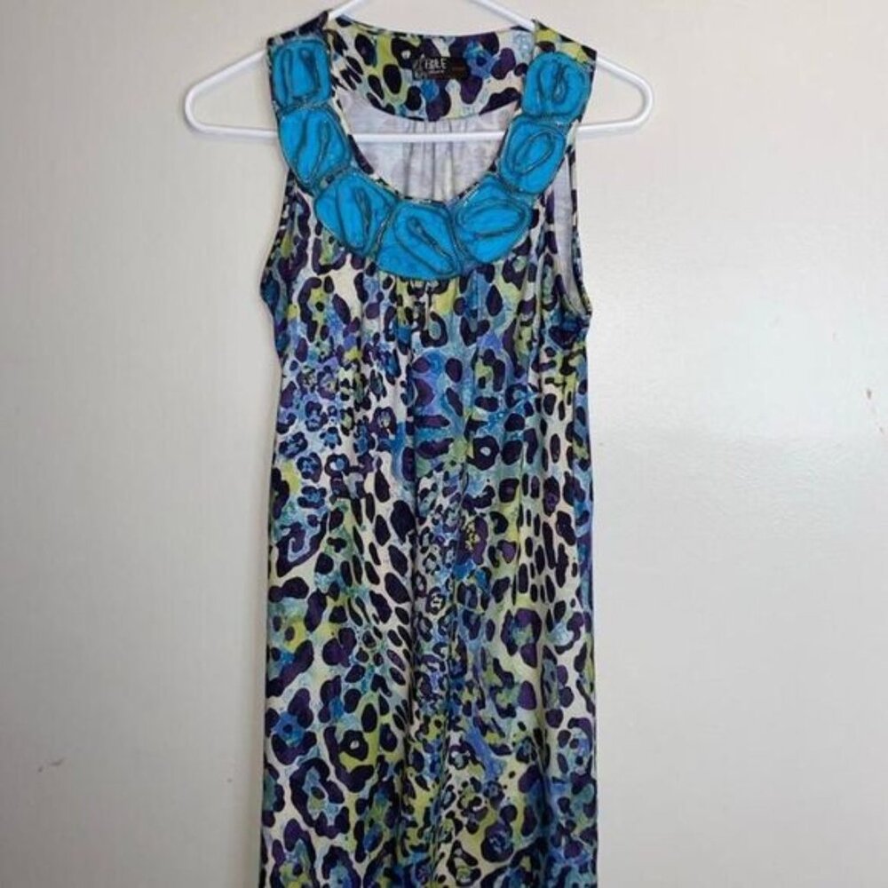 Vintage Y2K Zipper detailed Isle‎ dress
